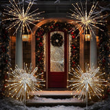 Twinkling Starburst Christmas Tree Star Topper Fairy Light 40 of 160 LED Lights - Outdoor Lighting Accessory | Lumora