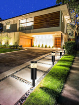 5W Low Voltage Landscape Pathway Lights with Connectors 12V Outdoor Landscape Lighting LED Bollard Path Lights | Lumora