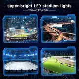 0-900W Led Stadium Lights, IP66 High Power Outdoor Sport Court Arena Light Pro-Grade High Mast Lighting with | Lumora