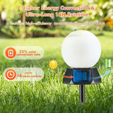 BlcTec Solar Pathway Lights Outdoor, Warm White Path Lights with 3-Sided Solar Panels, 18H Runtime, IP65 | Lumora