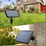 cjc Outdoor Solar String Lights Waterproof 25FT with 25 Shatterproof ST38 LED Bulbs, 2700K Solar Lights Outdoor | Lumora