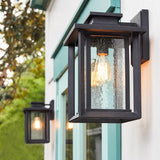 Quoizel Wakefield Vintage Wall Sconce, Coastal Armour 14 Inch 1-Light Earth Black Wall - Outdoor Path Light | Lumora