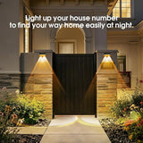 Solar Fence Lights Outdoor, 3 Modes Warm/Neutral/Cool White Fence Lights Solar Powered for Outside, IP65 | Lumora