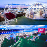 SAUIRS 197FT 500 LED Christmas Lights Outdoor String Lights with 8 Modes Timer Waterproof Fairy Light Plug in for | Lumora