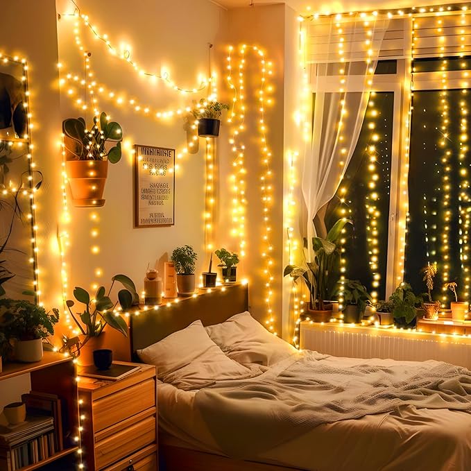 SAUIRS 600FT 1500 LED Christmas Lights Outdoor String Lights with 8 Modes Timer Waterproof Fairy Light Plug in for | Lumora