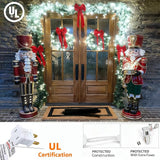 50 Counts Cool White LED Christmas Lights, 25ft Commercial Grade Outdoor String Lights - Waterproof UL Certified | Lumora