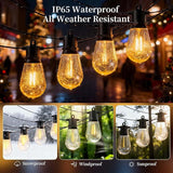 25FT Outdoor String Lights IP65 Waterproof Patio Lights with 8 + 1 Shatterproof LED Bulbs Commercial Grade LED | Lumora