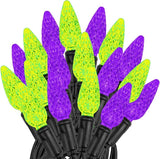 ‎‎‎Novelty Lights 24FT 70 LED C6 LED Halloween String Lights, Outdoor Christmas Tree Commercial Grade LED String | Lumora