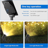 Solar Spot Lights Outdoor, Dusk to Dawn Landscape Spotlights IP65 Waterproof 9.8ft Cable,Solar Uplights for Tree | Lumora