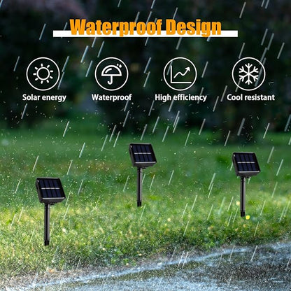 6 Set Replacement Solar Panel 1.2v 600ma Replacement Parts for Solar Lights with 6.56ft Power Cord Waterproof Solar Panel for Outdoor Lights Solar Flower Lights Garden Landscape Patio Decor
