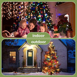 C7 LED Christmas Lights - 25FT Outdoor Multicolor String Lights, Vintage Hanging Decor for Roofline, Xmas Tree | Lumora