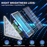 LED Solar Step Lights Waterproof Outdoor Stair Lights, Warm White Solar Deck Light IP67 Solar Decoration Lights for | Lumora