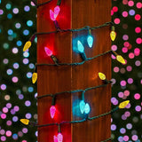 70 Light 24Ft Spring Easter Lights Commercial String Lights C6 LED Strawberry Faceted Bulb – Yellow/Teal/Pink | Lumora