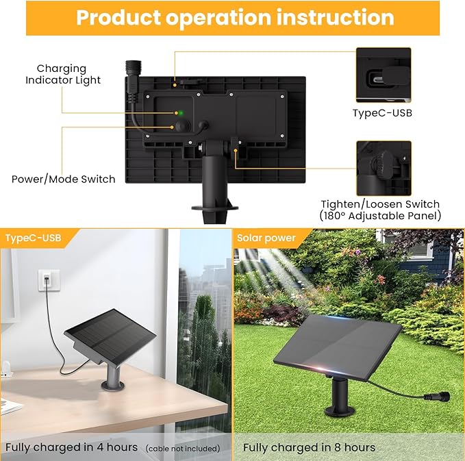 ZOTOYI 150FT Solar String Lights Outdoor Waterproof with USB Port and 73+3 Shatterproof G40 Bulbs, Solar Powered | Lumora