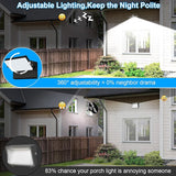 ledmo 150W LED Outdoor Wall Pack Light with Dusk to Down Photocell 360° Rotatable Head Commercial Security Light | Lumora