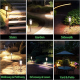 12V Landscape Path Light, 5 Color Temperature Selectable Pathlight LED, IP65 Waterproof Walkway Lights Low Voltage | Lumora