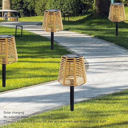 flexman Solar Pathway Lights, Solar Charging Solar Lights Outdoor Pathway, Multiapplication Pathway Lights Solar Powered for Roads, Gardens, Lawns, Patios, Sidewalks