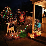 SUNSGNE 25 Feet Multicolor Christmas Lights, C7 LED Outdoor Vintage Christmas Lights with 27 LED Clear Colored | Lumora