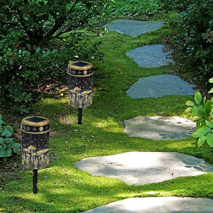 Solar Lights Outdoor Garden, Waterproof Mushrooms Solar Powered Stake Lights, Cemetery Lights for Grave Walkway Driveway Yard Backyard Lawn Landscape Decor