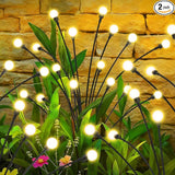 ALSO GO Solar Lights Outdoor, 2 Pack 16 LEDs Firefly Lights, Waterproof Solar Garden Lights, Solar Firefly Lights | Lumora