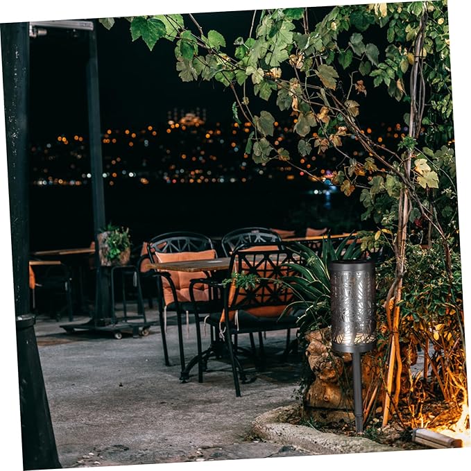 Garden Solar Lights Outdoor Landscape Decoration Leaf Projector Solar Pathway Lights for Outdoor