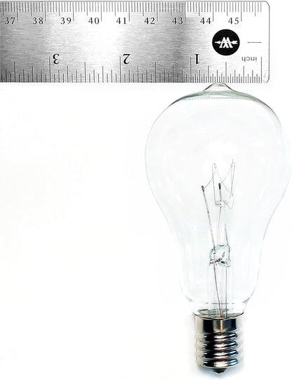 Hometown Evolution, Inc. Vintage Edison Outdoor String Lights (PS50 Clear - White Wire, 100 ft)