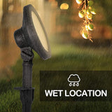 hykolity Low Voltage LED Landscape Wall Wash Light, 7.4W 430LM 12V-24V Wired Outdoor LED Spotlight, 50 Watt | Lumora