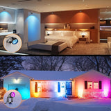 1500LM LED High Brightness Outdoor Landscape Lighting 15W RGB Color Changing Landscape Lights Remote Control | Lumora