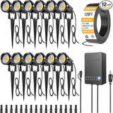 ZUCKEO All-in-One Low Voltage Landscape Lighting Kit, 5W LED Landscape Lights with Transformer, 120FT Wire and | Lumora