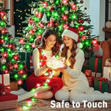 SAUIRS 403FT 1000 LED Christmas Lights Outdoor String Lights with 8 Modes Timer Waterproof Fairy Light Plug in for | Lumora