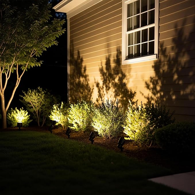 VENUS MANUFACTURING Landscape Lighting Low Voltage Landscape Spotlight Kits 20W Halogen Outdoor 145 Lumen Black | Lumora