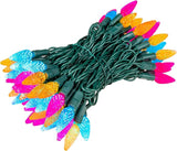 Novelty Lights 24FT 70 LED C6 Easter String Lights - Outdoor Spring Tree Commercial Grade Decorations | Lumora