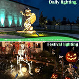 RGB Low Voltage Landscape Lighting Kit, 12 Volt Color Changing Landscape Lights, IP65 Weatherproof Aluminum Outdoor | Lumora