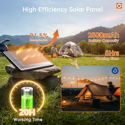 addlon 54FT(48+6) Solar String Lights Outdoor Waterproof with USB Port & Remote Control Dimmable Solar Patio Lights IP65 Solar Powered Edison LED Bulbs for Outside Bistro Camping