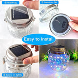 Hanging Outdoor Solar Lights,VGE 2 Pack 30LED Lanterns Decorative Outdoor Lights,Solar Powered Waterproof Landscape | Lumora