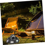 NUOBESTY 4Pcs Solar Ground Lights Outdoor Patio Pathway Landscape Lighting with Rotatable Side Glow Design Easy | Lumora