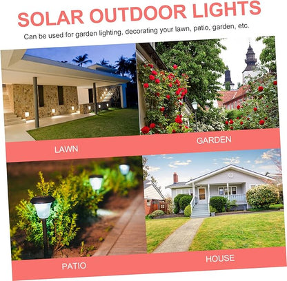 Solar Pathway Lights Outdoor LED Garden Stake Light for Lawn Patio Deck Weather Resistant Solar Powered Landscape Decoration