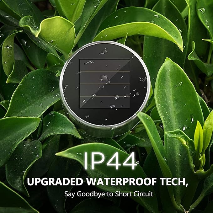 12 Packs Solar Pathway Lights - Stainless Steel Waterproof Auto On/Off Dusk to Dawn - Outdoor Security Flood Light | Lumora