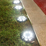 Solar Ground Lights Outdoor Waterproof 2 Pack Solar Lights Outdoor Pathway Garden Decorative Light Landscape | Lumora