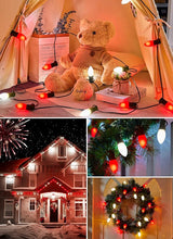 Vintage C9 LED Christmas Lights Outdoor, 150 Feet C9 String Lights with 75 Shatterproof C9 Bulbs, Waterproof | Lumora