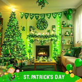 JMEXSUSS Green Christmas String Lights Indoor Outdoor Clear Wire, 200 LED Green Lights for St Patrick's Day Spring | Lumora