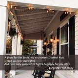 DAMAING Outdoor String Lights 50FT Waterproof,LED Patio Lights Dimmable with 27 Bright Shatterproof Retro | Lumora