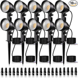 MEIKEE 15W 1500LM Low Voltage Landscape Lighting 12-24V Warm White LED Landscape Lights IP66 Waterproof Outdoor | Lumora