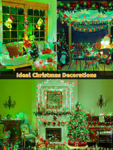 Christmas Lights 600 LED 98FT, Waterproof Outdoor String Lights with Remote and Timer, 8 Modes Dimmable Fairy | Lumora