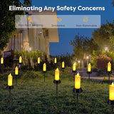 BlcTec Solar Candles Outdoor Waterproof, Realistic Flickering Flames LED Candles with IP65 High Rating Waterproof | Lumora