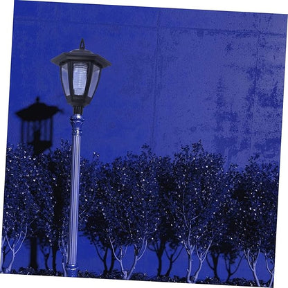 HANABASS Outdoor Solar Decorative Lanterns for Garden Yard & Patio Vintage European Style Hanging LED Landscape Lights for Lawn & Pathway Illumination