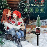 Solar Christmas Stocking Tree Lights Decorations Outdoor Waterproof, 6 LED Christmas Solar Pathway Lights Outdoor | Lumora