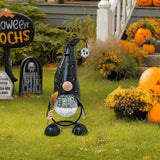 Halloween Decorations Outdoor Solar Lights Gnome, Color Changing LED Lights with Jack-O-Lantern Hollowed-Out Hat | Lumora