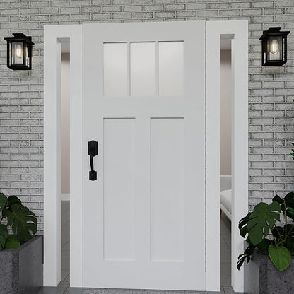 Quoizel Wakefield Vintage Wall Sconce, Coastal Armour 11 Inch 1-Light Earth Black Wall Lantern, Clear Seedy Glass Light Fixtures, 100W Medium Base Bulb, Outside Lights for Patio, Porch or Garage