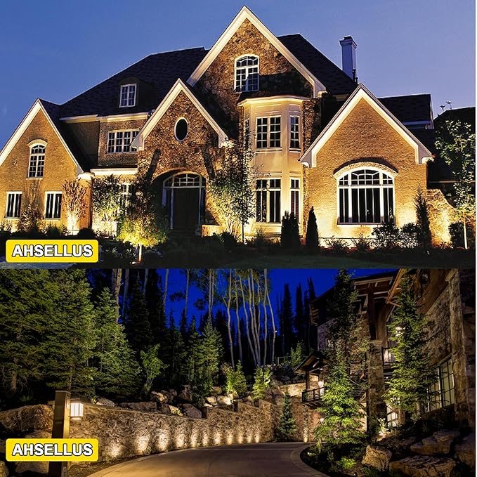 Low Voltage Landscape Light Outdoor In-Ground Well Lights with Connectors 6W 12V-24V IP67 Waterproof LED Landscape | Lumora